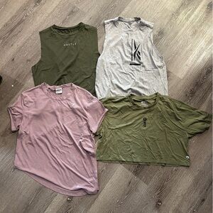 Women’s CrossFit workout shirts bundle